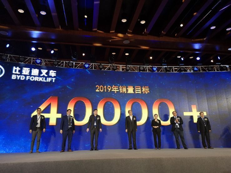比亞迪叉車布局寧波，銷售目標(biāo)劍指4萬臺(tái)